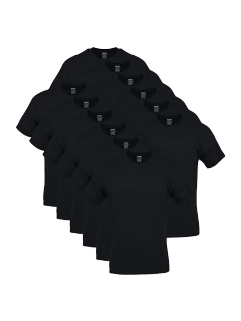Men's Crew Neck Short Sleeve T-Shirt Moisture Wicking Cotton Tee